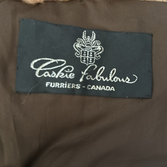 Vintage Mink Full Length Fur Coat with Fox Trim Rudolf Alexander Canada Majestic - Picture 7 of 7